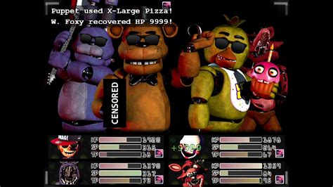 Puppetmaster (Appears after defeating all the bosses) BB Scenario:. . Fnafb complete collection guide